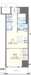 セイワパレス大手通の物件間取画像